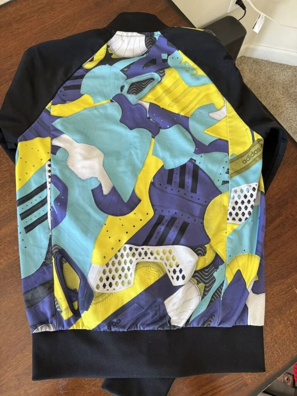 RARE FIND! Adidas Originals Men's Multicolor Shoe Montage Track Jacket Size S
